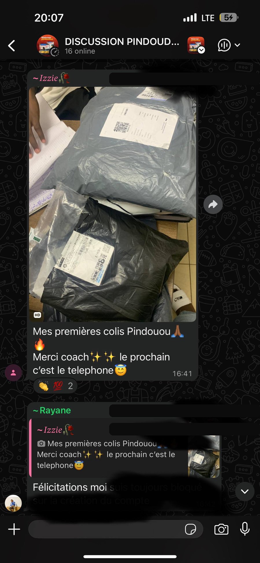 Mes premiers colis Pinduoduo