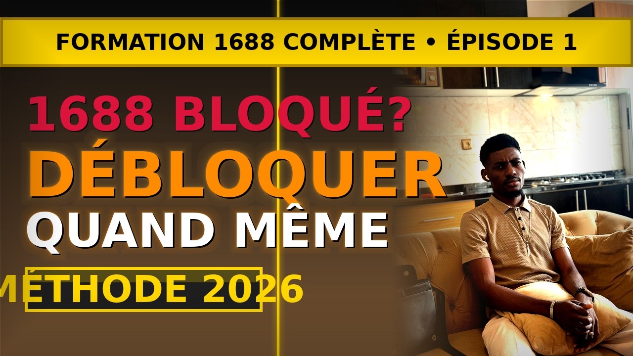 1688 bloque les étrangers ? Voici comment créer ton compte quand même
