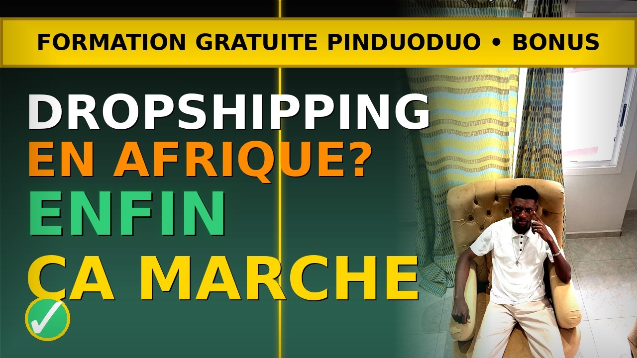 Dropshipping en Afrique ? Démarrer en précommandes